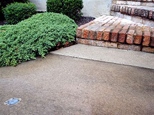 Driveway steps - After